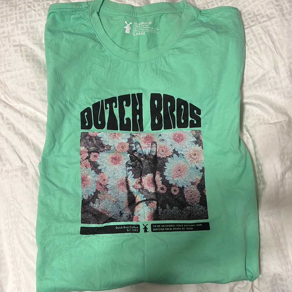 Dutch Bros T Shirt WORN ONCE